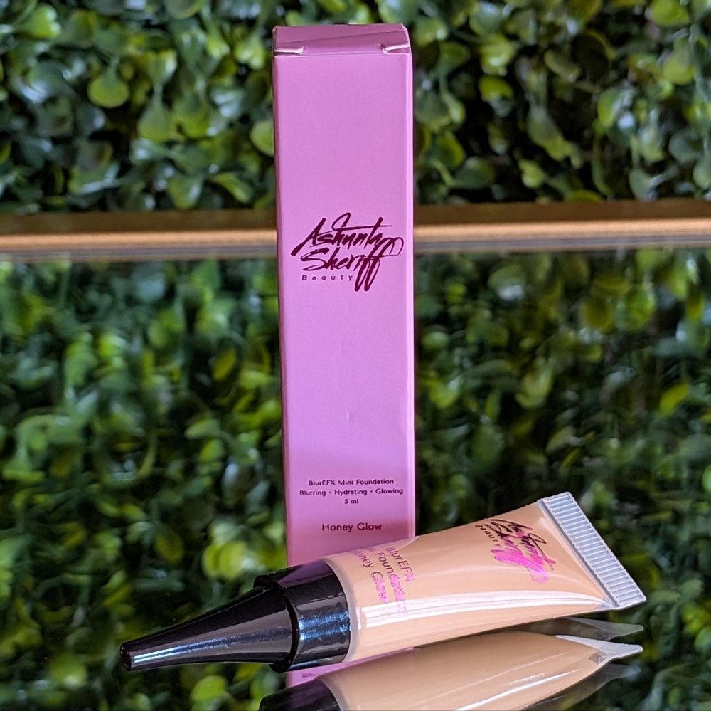 Ashunta Sheriff HONEY GLOW BlurEFX Foundation | NEW | Travel Size | Mini